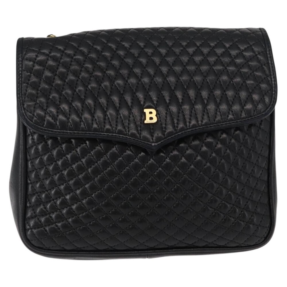 Bally Vintage Chain Quilted Leather